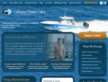 Tablet Screenshot of charterlakes.com